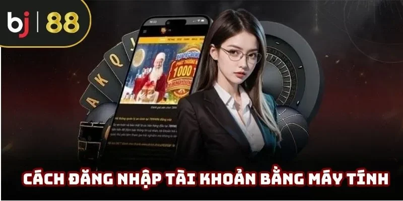 Lưu ngay quy trình đăng nhập BJ88 trên máy tính